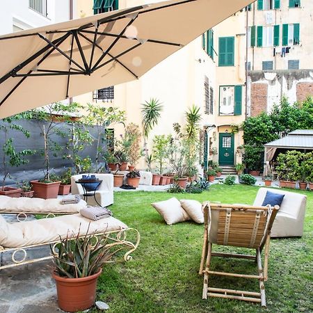 Giardino In Centro Storico -Appartamento Con Giardino, Genova Centro Storico, Acquario Eksteriør billede
